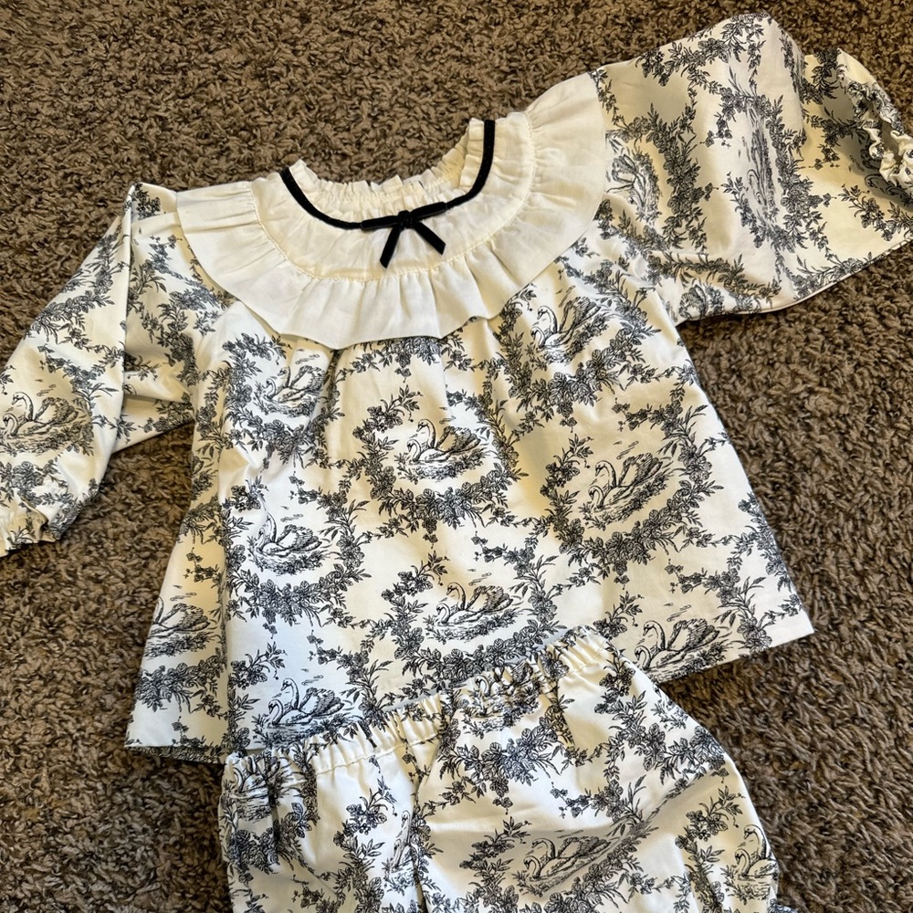 Janie and Jack set - size 12-18m